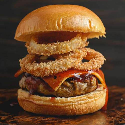 Onion Ring Burger